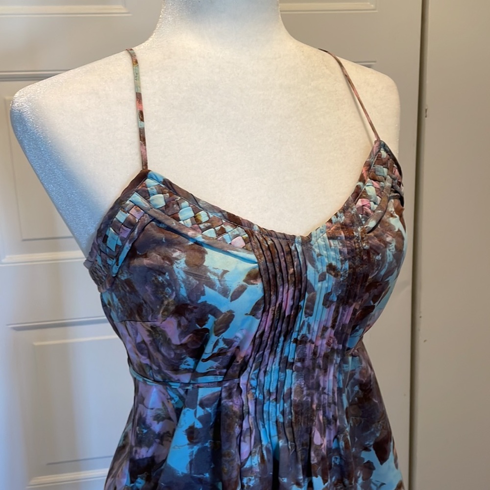 ecoté Urban Outfitters Watercolor Dress (Size Small) - Picture 2 of 10